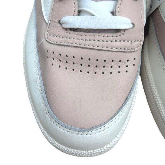 MADEWELL x REEBOK® Unisex Club C 85 Sneakers Soft Ecru/Chalk-Size 9.5 - Picture 9 of 9